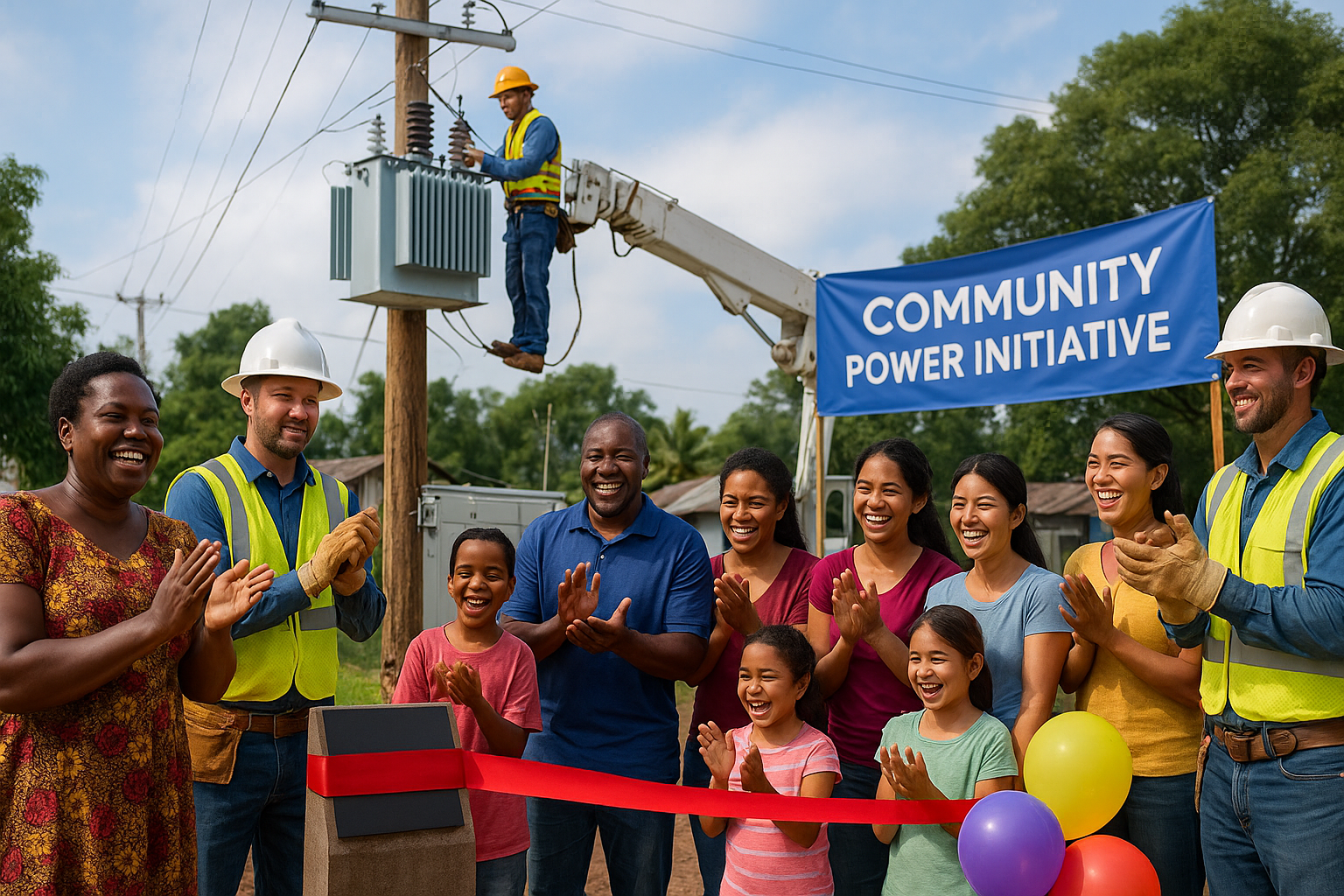Underground cable installation with HDD and vault setting