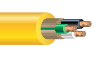 600V AMERICAN MUSTANG® SOOW Cord with Yellow Jacket 105°C